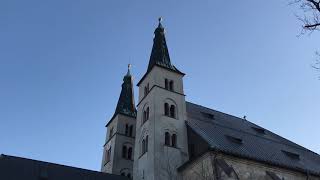 Kirchenglocken Glockenläuten Glockengeläut  Dom Glocken  Nordhausen Dom zum Heiligen Kreuz [upl. by Kimmi]