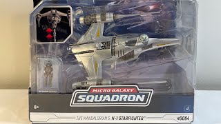 UNBOXING Micro Galaxy Squadron Mandoâ€™s N1 Starfighter [upl. by Fulcher]