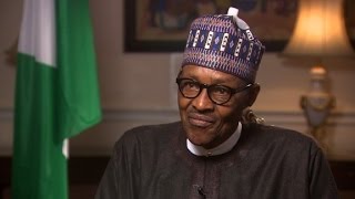 Amanpour interviews Nigerian President Buhari [upl. by Atonsah]