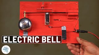 How to Make Electric Bell from Recyclable Objects at home  DIY [upl. by Madelle]