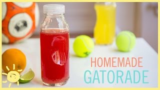 EAT  Homemade Gatorade [upl. by Thurstan515]