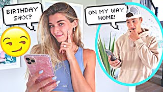 Texting My FIANCE DIRTY Song Lyrics Prank Leads To Something Else [upl. by Assirhc]