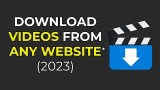 How To Download Any Video From Any Site On PC Working 2024 [upl. by Tobi]