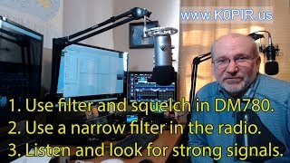 Ham Radio Basics  DM780 CW Decode How To and CwGet [upl. by Ecille]