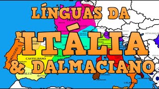 Línguas amp Dialetos da Itália Dalmaciano Sardo Romanche Linguística Românica [upl. by Aneed]