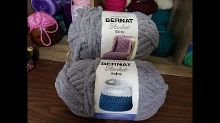 Stitches that work well with Bernat Blanket Extra [upl. by Disini]