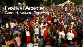 Festival Acadien  Caraquet NouveauBrunswick Canada [upl. by Mur]