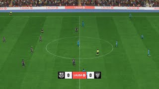 Barcelona vs Athletic Bilbao 22102023 La Liga EA FC 24 PS5 [upl. by Ahsemak881]