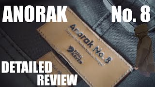 ULTIMATE DETAILED FJALLRAVEN ANORAK NO 8 REVIEW [upl. by Faustus739]