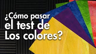 Test de los colores de Lusher Qué es y como solucionarlo [upl. by Aeduj255]