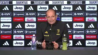 Conferenza Stampa Allegri Pre JuventusAtalanta [upl. by Nahsin]