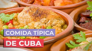 Comida Cubana 🇨🇺  10 Platos típicos de Cuba [upl. by Nyrehtac]