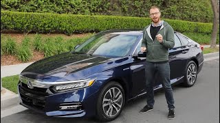 2020 Honda Accord Hybrid Test Drive Video Review [upl. by Frazer]