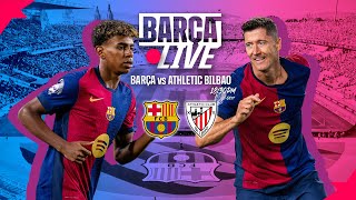 🔴 BARÇA LIVE  FC BARCELONA VS ATHLETIC BILBAO  LA LIGA 2425 ⚽ [upl. by Atinor]