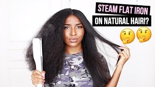 DOES THIS STEAM STRAIGHTNER REALLY WORK  FIRST IMPRESSIONS [upl. by Fraze]