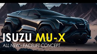 Isuzu MuX All New Facelift Concept Car AI Design [upl. by Majka434]