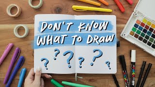 10 Drawing Ideas for When Youre Bored [upl. by Aihsekal897]