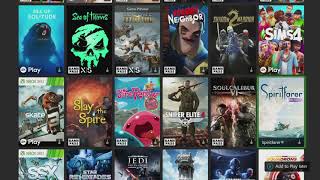 Xbox Game Pass Ultimate Games List [upl. by Ettevroc]