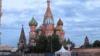 Inside Saint Basils Cathedral Moscow Russia [upl. by Kenna]