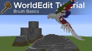 WorldEdit Guide 6  Beginning with Brushes [upl. by Alliuqa]