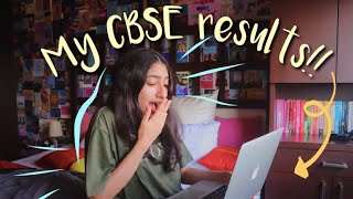 reacting to my class 10 cbse board result live reaction [upl. by Tterag]