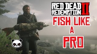 How To Fish Like A Pro Very Easy  Red Dead Redemption 2 Fishing Guide [upl. by Terza10]