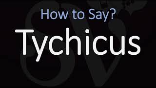 How to Pronounce Tychicus CORRECTLY [upl. by Merrick]