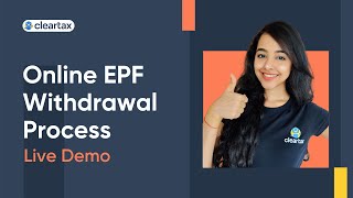 The Ultimate Guide to PF Withdrawal Online With Live Demo [upl. by Nho]