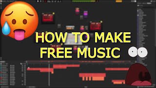 MAKING MUSIC FOR FREE  HOW TO MAKE MUSIC FOR FREE  AUDIOTOOL TUTORIAL [upl. by Eilsel]