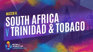 South Africa v Trinidad amp Tobago  Match 6  NWC2019 [upl. by Frances]