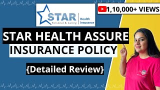 Star Health ASSURE Insurance Policy Details  Star Health Insurance 2022  Gurleen Kaur Tikku [upl. by Tteve]