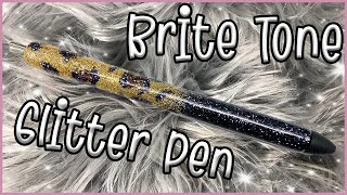 Glitter Pen Using Crystalac BRITE TONE [upl. by Clint]