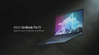 Express your creativity anywhere  ZenBook Pro 15  ASUS [upl. by Bobbee]