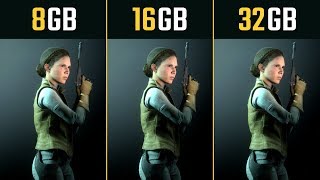 8GB RAM vs 16GB RAM vs 32GB RAM 5 Games [upl. by Resneps]