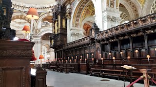 INSIDE ST PAULS CATHEDRAL AND CRYPT LONDON ENGLAND 4K [upl. by Seward]