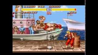 Street Fighter II  The World Warrior SNES  Zangief Hardest [upl. by Arimahs338]