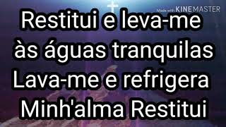 Restitui Toque no Altar Playback Legendado [upl. by Yerd796]