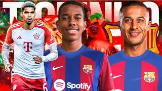 Mercato  Barça  TRANSFERTS 2024 [upl. by Dnomso97]