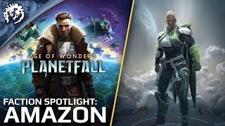 Age of Wonders Planetfall  Gameplay Faction Spotlight Dvar [upl. by Ahseram436]