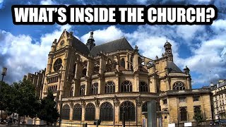 Whats Inside SaintEustache Church in Paris [upl. by Acireed232]