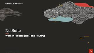 NetSuite Work in Process WIP and Routing [upl. by Ayres]