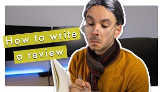 How to write a review  Writing Essentials [upl. by Leirda]