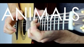 Animals  Maroon 5  Fingerstyle Guitar Interpretation [upl. by Hemminger]