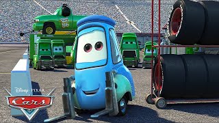 Every Guido Pitstop  Pixar Cars [upl. by Popele867]