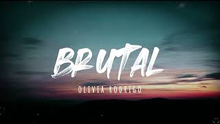 Olivia Rodrigo  brutal Lyrics 1 Hour [upl. by Elmaleh471]