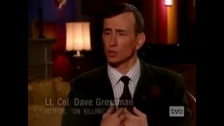 Psychologist Lt Col Dave Grossman  On the Psychology of Killing [upl. by Munroe]