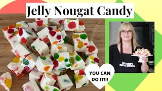 How to Make Jelly Nougat Candy l Brachs Candy l Step by Step Tutorial [upl. by Jesus]