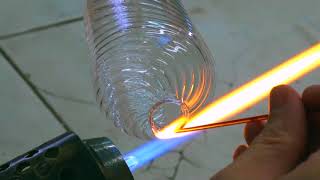 Making Murano Glass Drinking Glass With Lampworking Technique In Venice Italy [upl. by Yevrah]