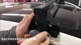 Thule Evo Clamp 710501 Roof Rack Installation Volkswagen Golf 5 door 2015 [upl. by Aremahs]