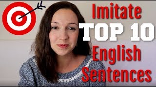 How to Pronounce TOP 10 English Sentences [upl. by Ydna326]